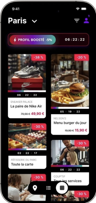 Capture d'écran de l'application dkot